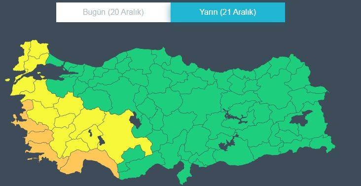 Hafta sonu tüm Konya ıslanacak! 9 konumda kuvvetli yağacak 21